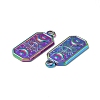 Ion Plating(IP) 304 Stainless Steel Pendants STAS-C066-23M-3