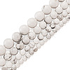 4 Strands 4 Style Natural Howlite Beads Strands G-TA0001-34-3