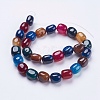 Natural Agate Beads Strands G-I198C-A-16-2