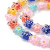 Glass Beads Strands X1-LAMP-F029-03F-3