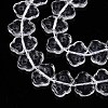 Transparent Glass Beads Strands GLAA-N001-60-3