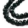 Opaque Solid Color Imitation Jade Glass Beads Strands EGLA-A044-P6mm-D12-2