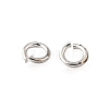 Brass Open Jump Rings KK-V007-004P-01-2