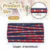 Cotton Herringbone Ribbon SRIB-WH0011-067A-2