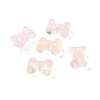 Transparent Spray Painted Glass Beads GLAA-I050-11M-1