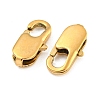 Ion Plating(IP) 304 Stainless Steel Lobster Claw Clasps STAS-G201-06E-G-2
