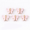 Alloy Acrylic Pendants ENAM-R136-01C-2