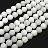 Natural Malaysia Jade Beads Strands G-A152-G-8mm-1