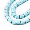 Handmade Polymer Clay Beads Strands CLAY-ZX006-01-72-6