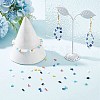 800Pcs 8 Style 2-Hole Opaque Glass Seed Beads SEED-SC0001-10-4