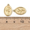 304 Stainless Steel Pendants STAS-I358-12G-07-3