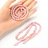 5 Strands Natural Rose Quartz Beads Strands G-YW0002-02-4