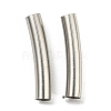 Non-Tarnish 304 Stainless Steel Tube Beads STAS-B047-27C-P-1