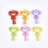 Transparent Acrylic Pendants X-TACR-S133-059B-1