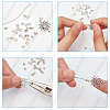 20Pcs 925 Sterling Silver Crimp Bead Cover STER-BBC0009-49-6