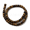 Natural Tiger Eye Beads Strands G-A275-C01-7x8mm-3
