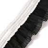 Polyester Double-Layer Organza Ribbons OCOR-WH0060-23A-2