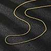 Brass Ball Chain Necklaces LS-MAK-L009-06G-3