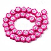 Handmade Polymer Clay Beads Strands CLAY-S096-042C-2
