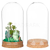 Glass Dome Cover AJEW-WH0505-27-1