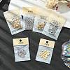 SHEGRACE Bras Micro Pave Clear Cubic Zirconia Fold Ovar Clasps XGRBA315D-807PB-5