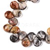 Natural Crazy Agate Beads Strands G-T138-128-3
