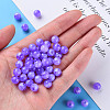 Acrylic Beads MACR-S375-001B-04-5