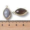 Natural Grey Agate Pendants G-B009-01G-T-3