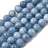 Natural Dyed White Jade Beads Strands G-M402-C04-28-2