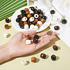 Natural Wood Beads WOOD-CD001-03-LF-2
