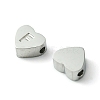 Tarnish Resistant 316L Surgical Stainless Steel Beads STAS-R230-01F-P-1-2