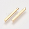 Brass Bar Pendants KK-S348-384B-2