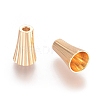 Brass Bead Cones X-KK-Q735-217G-1