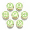 Alloy Enamel Beads ENAM-S122-028Q-NR-1