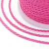 Round Waxed Polyester Cord X-YC-G006-01-1.0mm-19-3
