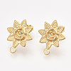 304 Stainless Steel Stud Earring Findings STAS-T045-17G-2