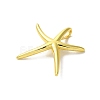 Rack Plating Star Brass Pendants KK-H487-17G-2