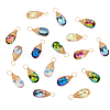 30Pcs Faceted Glass Pendants FIND-GA0002-69-1