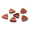 Synthetic Goldstone Cabochons G-T025-10x10mm-12-1