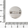 304 Stainless Steel Brooch Cabochon Settings STAS-E547-08E-P-4