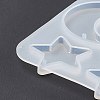 Astronomy Theme Moon Silicone Pendant Molds X-DIY-E065-07B-5