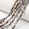 Electroplate Transparent Glass Beads Strands LS-EGLA-A034-T6mm-M20-1