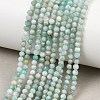 Natural Amazonite Bead Strands G-P279-42-3mm-2