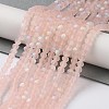 Transparent Glass Beads Strands EGLA-A034-T4mm-MB22-2