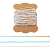 50M Gradient Color Waxed Polyester Cords YC-TADJ0001-04A-1