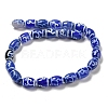 Blue Tibetan Style dZi Beads Strands TDZI-NH0001-C07-01-3