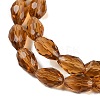 Transparent Glass Beads Strands EGLA-N013-T10mm-D16-3