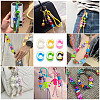 20Pcs UV Plating Opaque Acrylic European Beads OACR-TADJ0001-16C-6