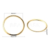201 Stainless Steel Linking Rings STAS-F192-001G-01-2