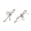 Brass Stud Earrings EJEW-R162-14P-1